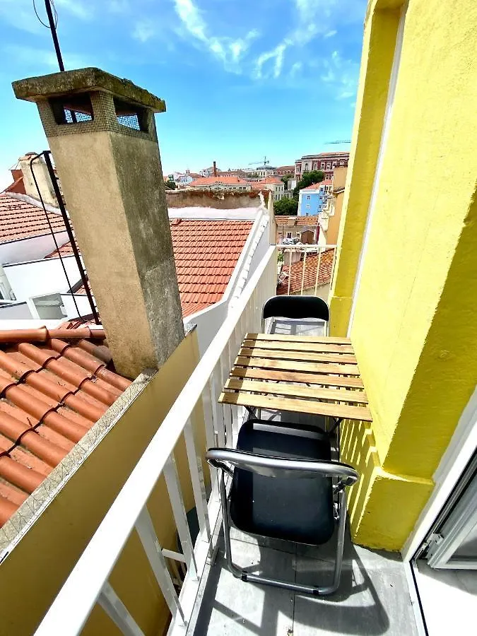 20-2 Lisbon Castle View Apartment With French Terrace